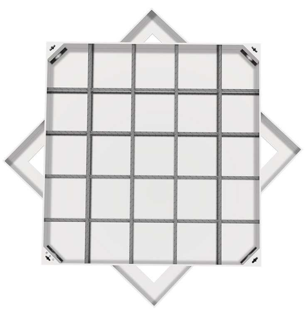 西城不锈钢方井展示